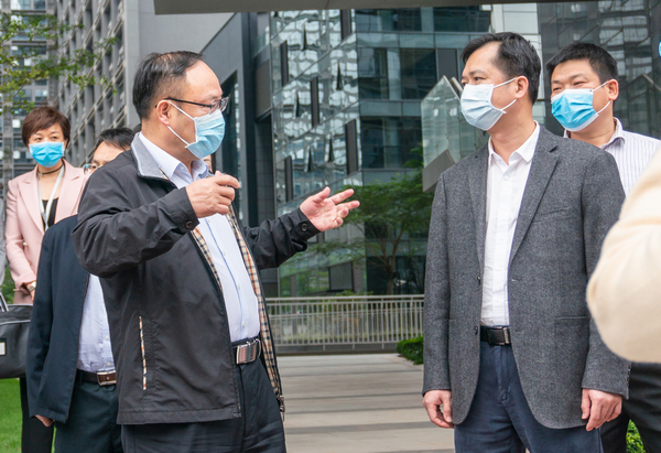 广西科技厅到南宁市良庆区调研