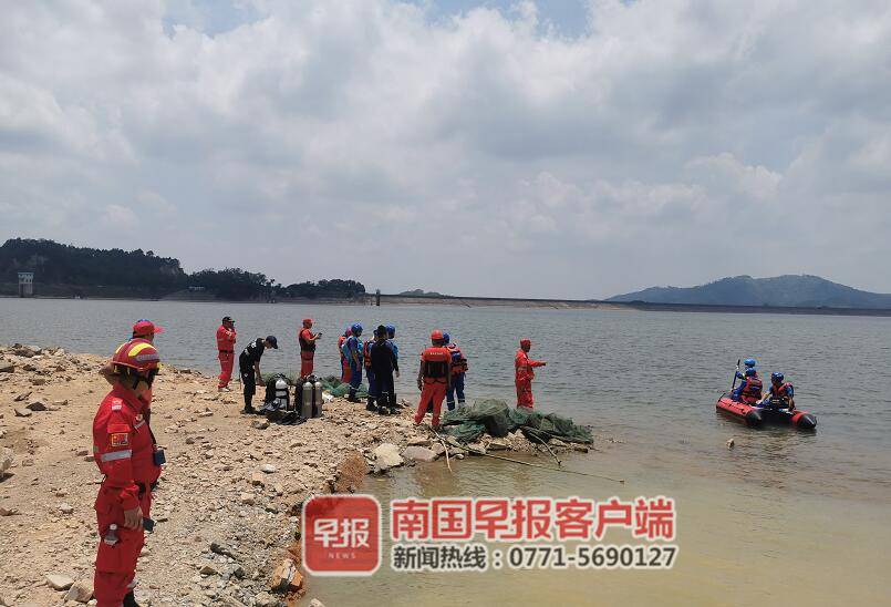 灵山一初中生不慎跌入水库1天后被找到已不幸身亡