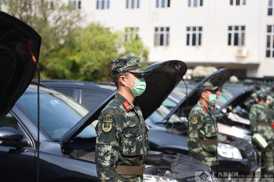 武警南宁支队驾驶员日常工作-广西新闻网