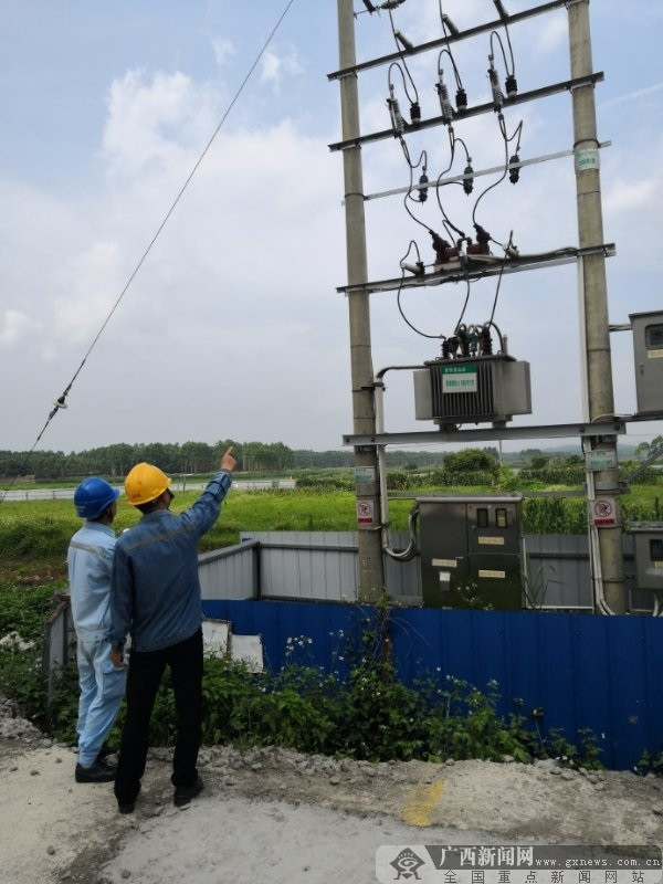 贵港12个易地扶贫搬迁安置点全部完成通电
