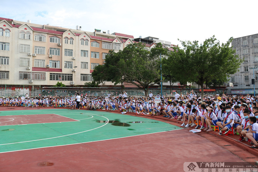 国防科普知识进校园活动走进北流小学