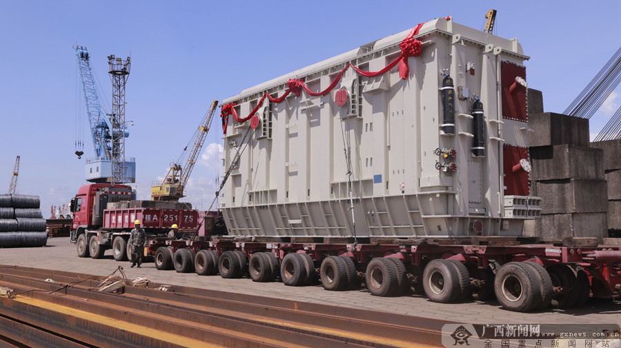 乌东德水电站最后两台超大型换流变压器成功发运39