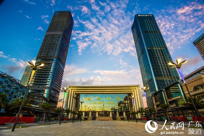 横琴口岸. 珠海市委网信办供图