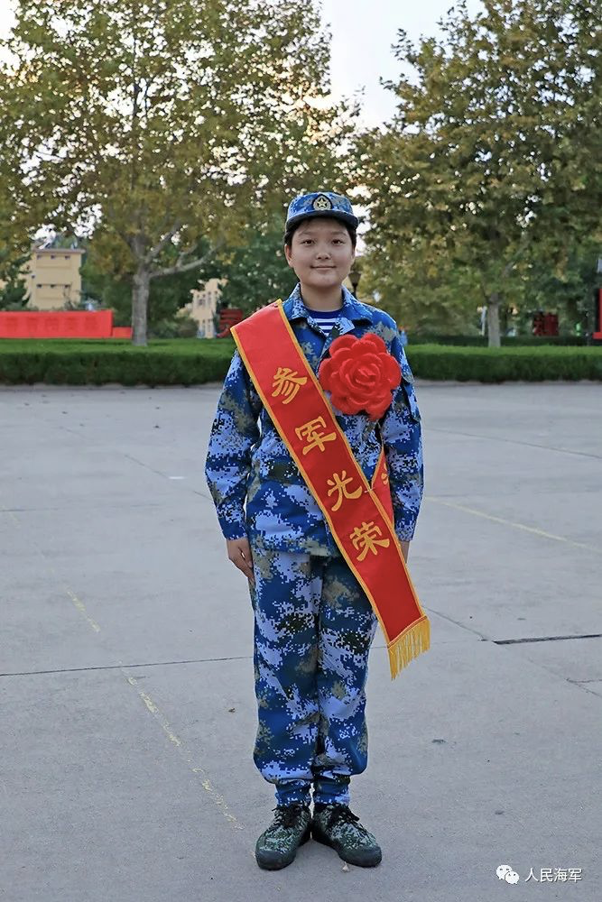 正式成为一名海军新兵!