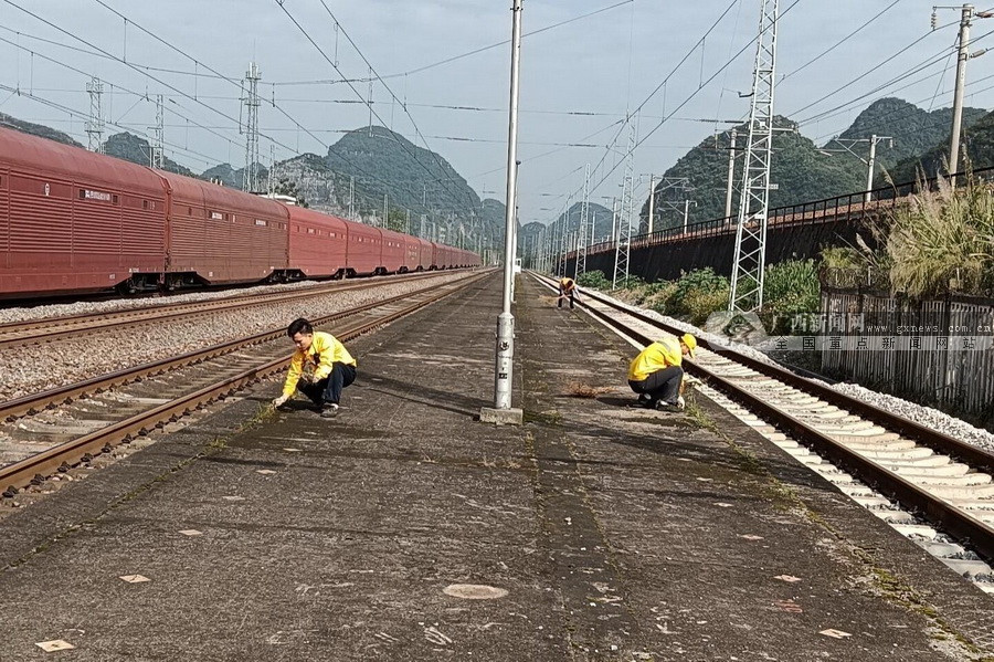 南宁车务段白山站实现安全生产10000天