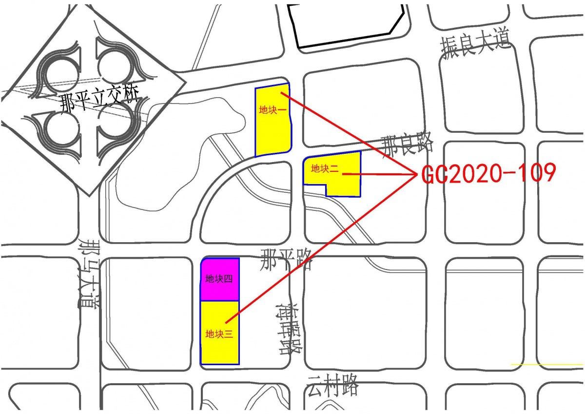 南宁新成交5块商住用地 良庆大桥南片区受房企追捧 (3)