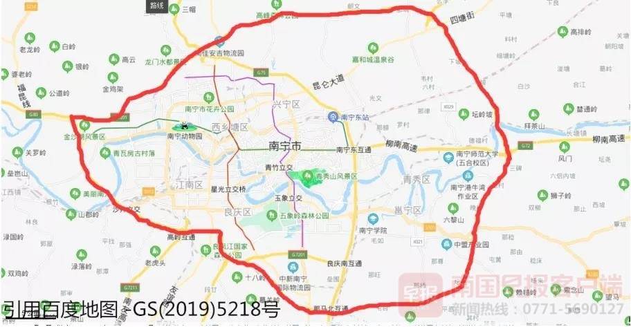 12月起,南宁这些区域将禁止柴油货车通行(组图) (2)