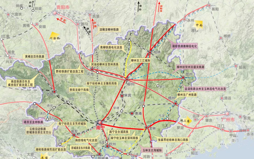 梧州轻轨规划高清图图片