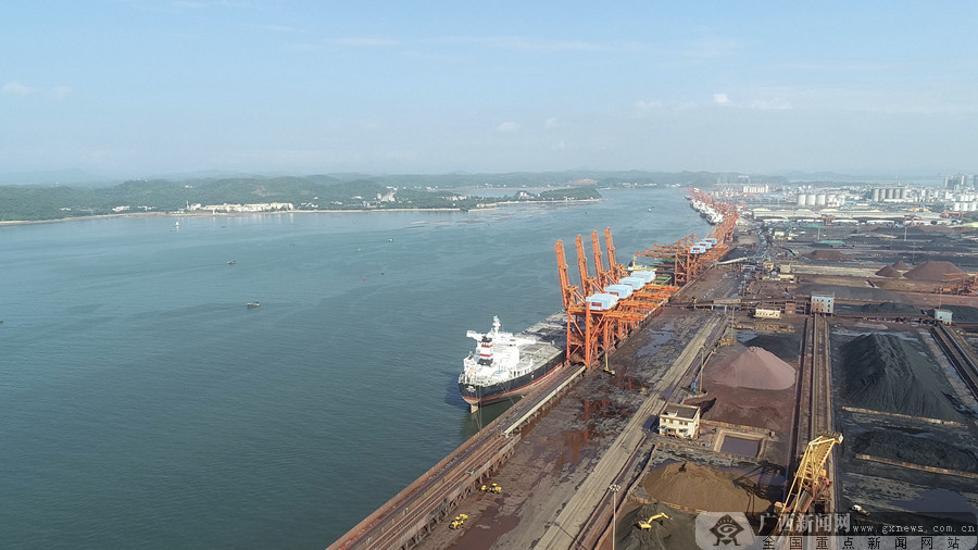 防城港第三进港专用线正式开通运营-广西新闻图集