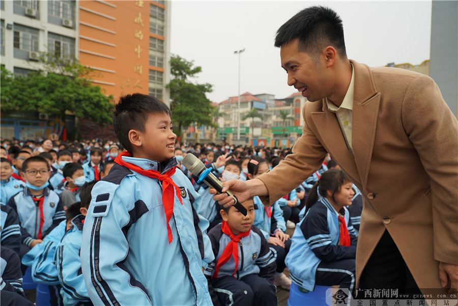 图南宁市仙葫学校举行2021年春季开学典礼510