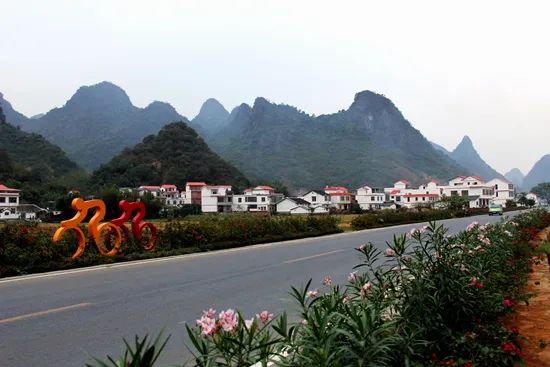 大兆村新农村风貌.来源:自治区文明办