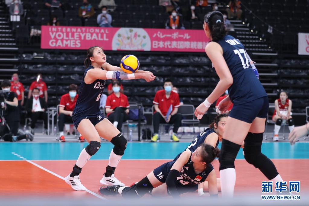东京奥运会测试赛:中国女排胜日本女排 (3)