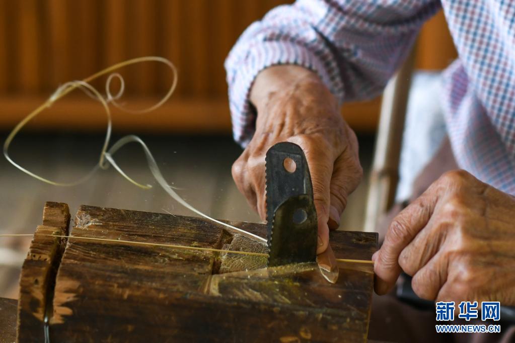 非遗传承人的70载竹编情 (4)