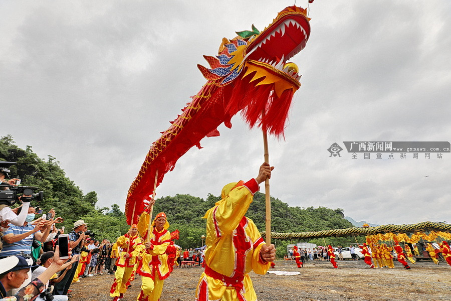 2021年环江分龙节开幕 毛南族古老文化"地道"呈现