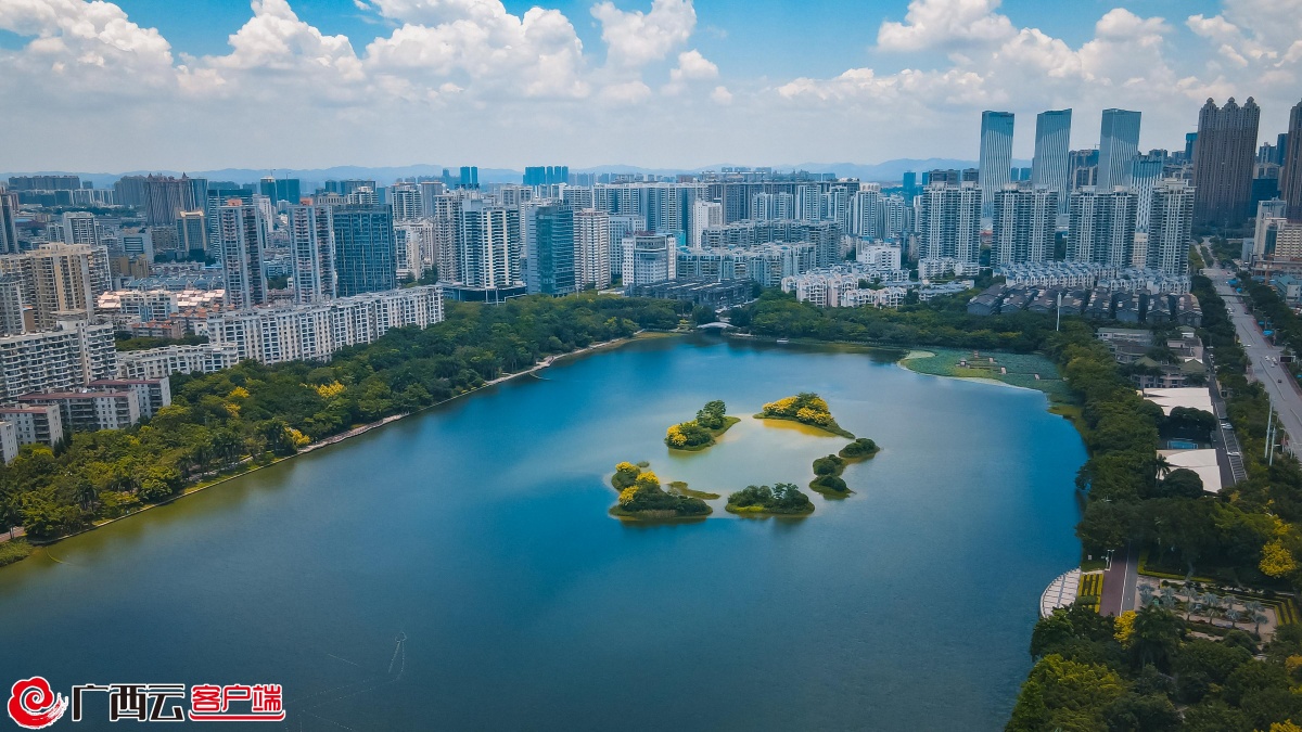 大片质感精彩多图航拍带你看南湖