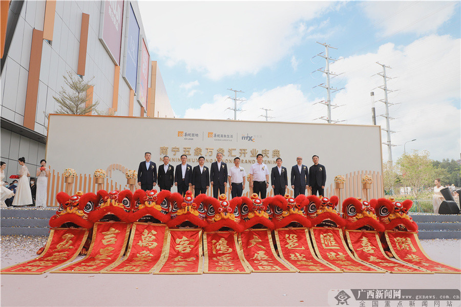 开业庆典现场.广西新闻网记者 麦一帆 摄