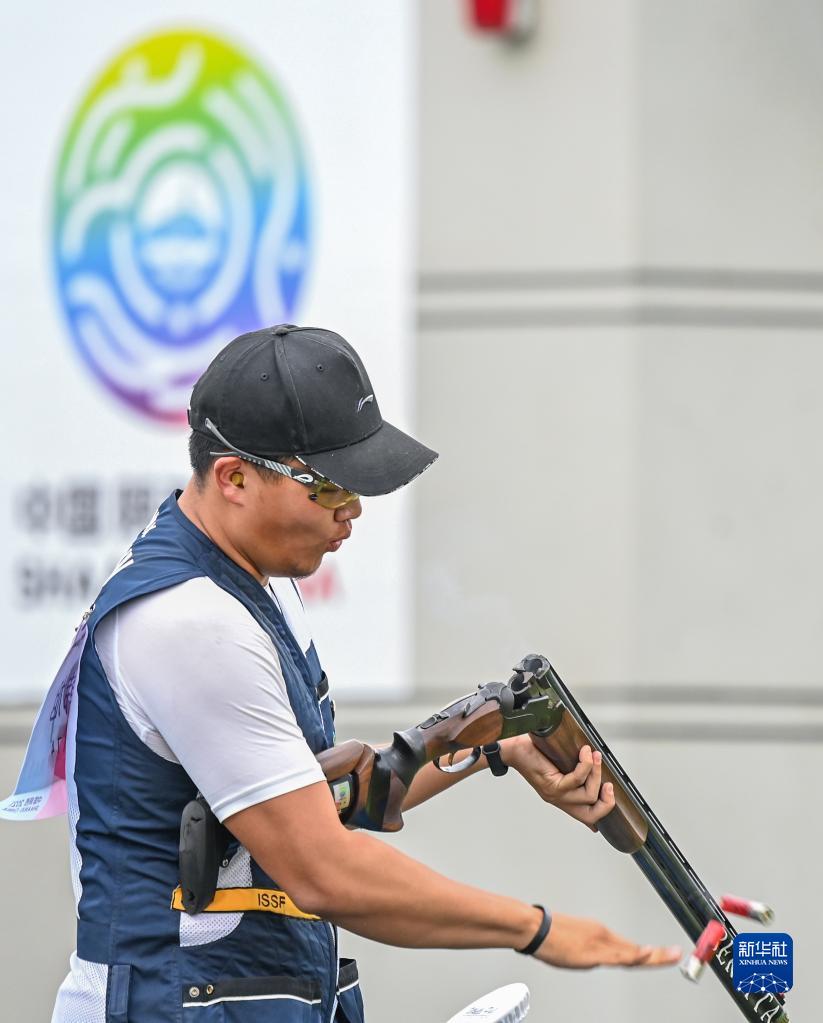 山东二队夺得全运会射击飞碟双向混合团体赛冠军 (4)