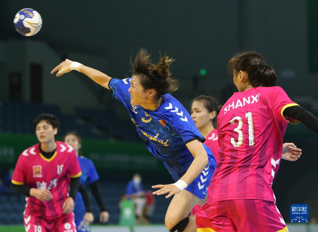 全运会:上海队获得女子手球铜牌