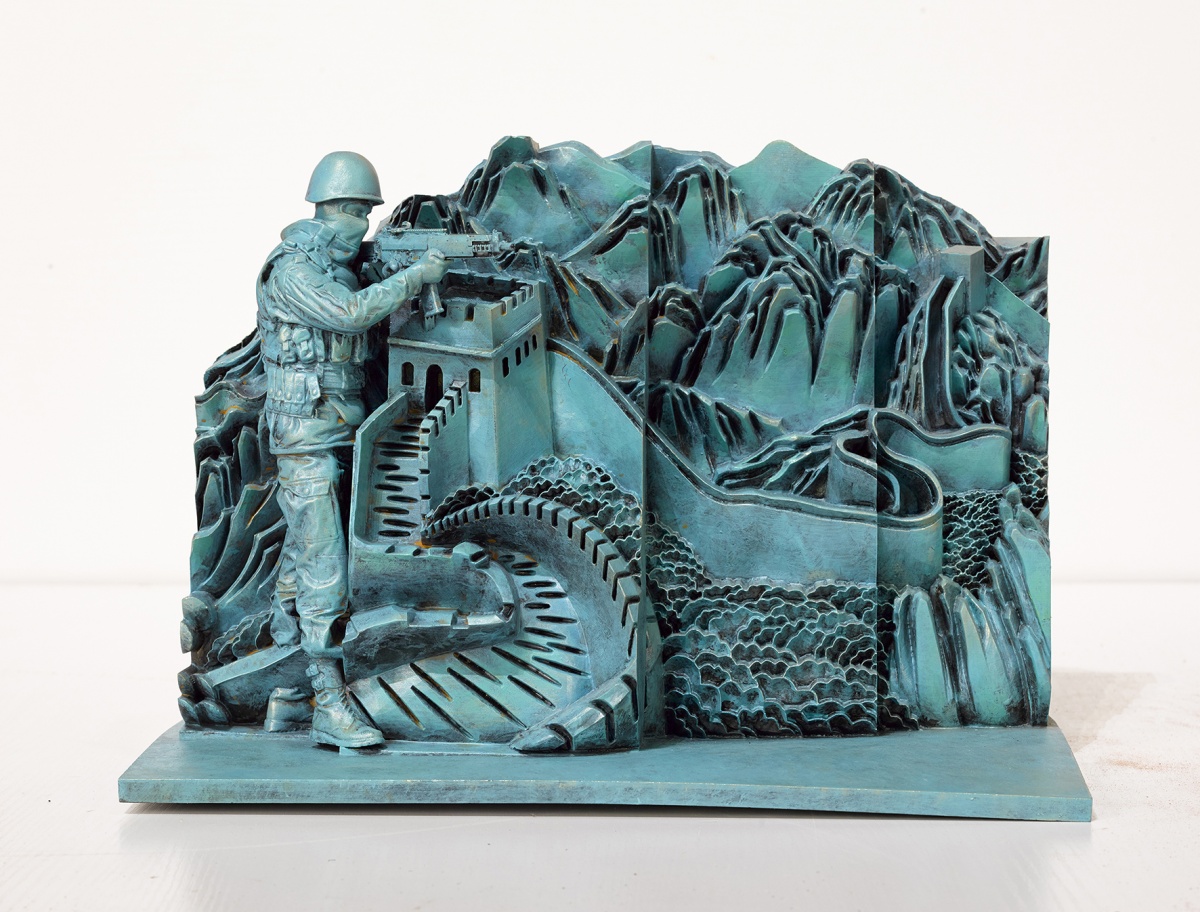 其他雕塑 《日记·无名英雄》|手机广西网