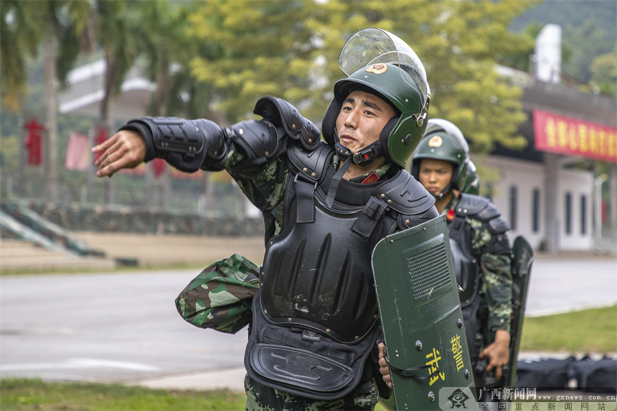 南宁硬核开战直击武警军人运动会现场411