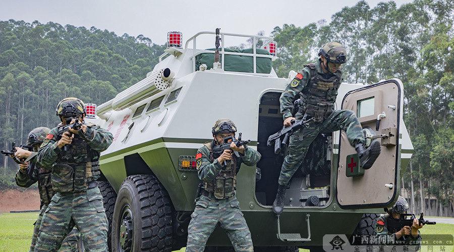  刺耳的警报声响彻营区,武警广西总队机动支队某特战