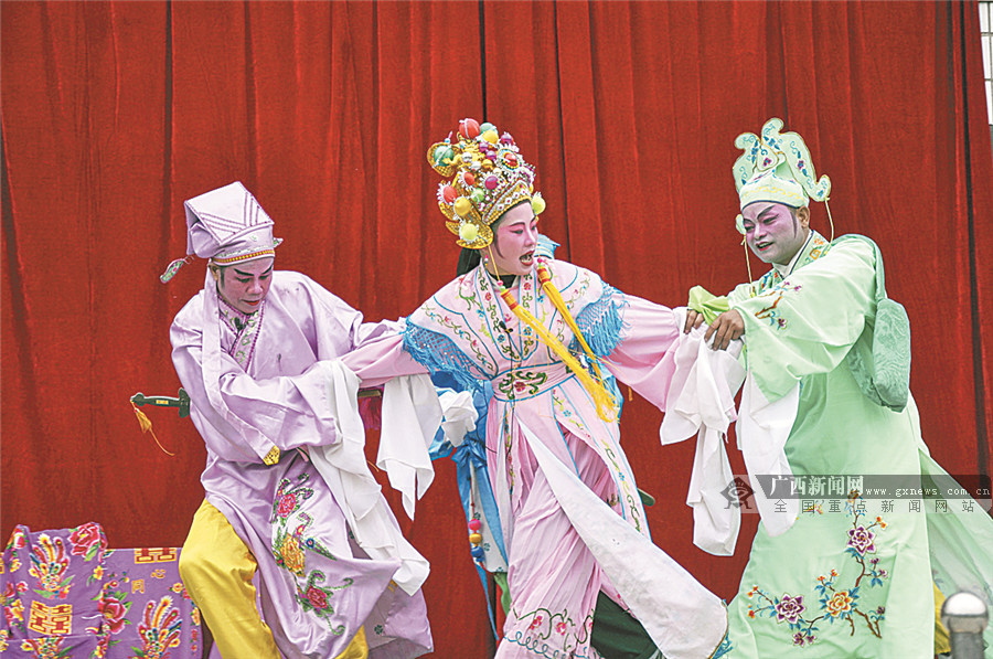 高清图集:北路壮剧|壮族文化的艺术瑰宝|手机广西网