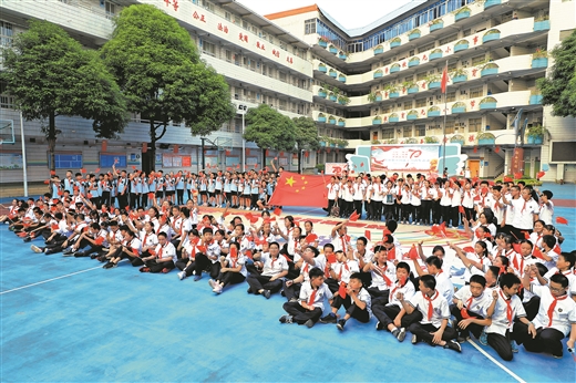 南宁市天桃实验学校教育集团品质教育开启新鸿篇-广西新闻网