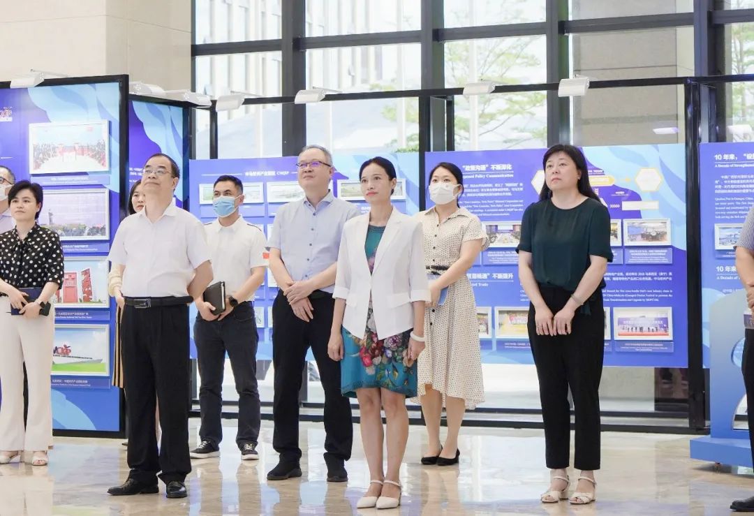 7月11日下午,广西国际博览事务局党组书记,局长韦朝晖率工作组赴中国