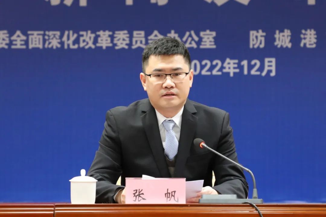 首先我们请张帆先生作介绍.大家上午好!